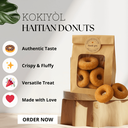 12 KOKIYÒL (HAITIAN DONUT)